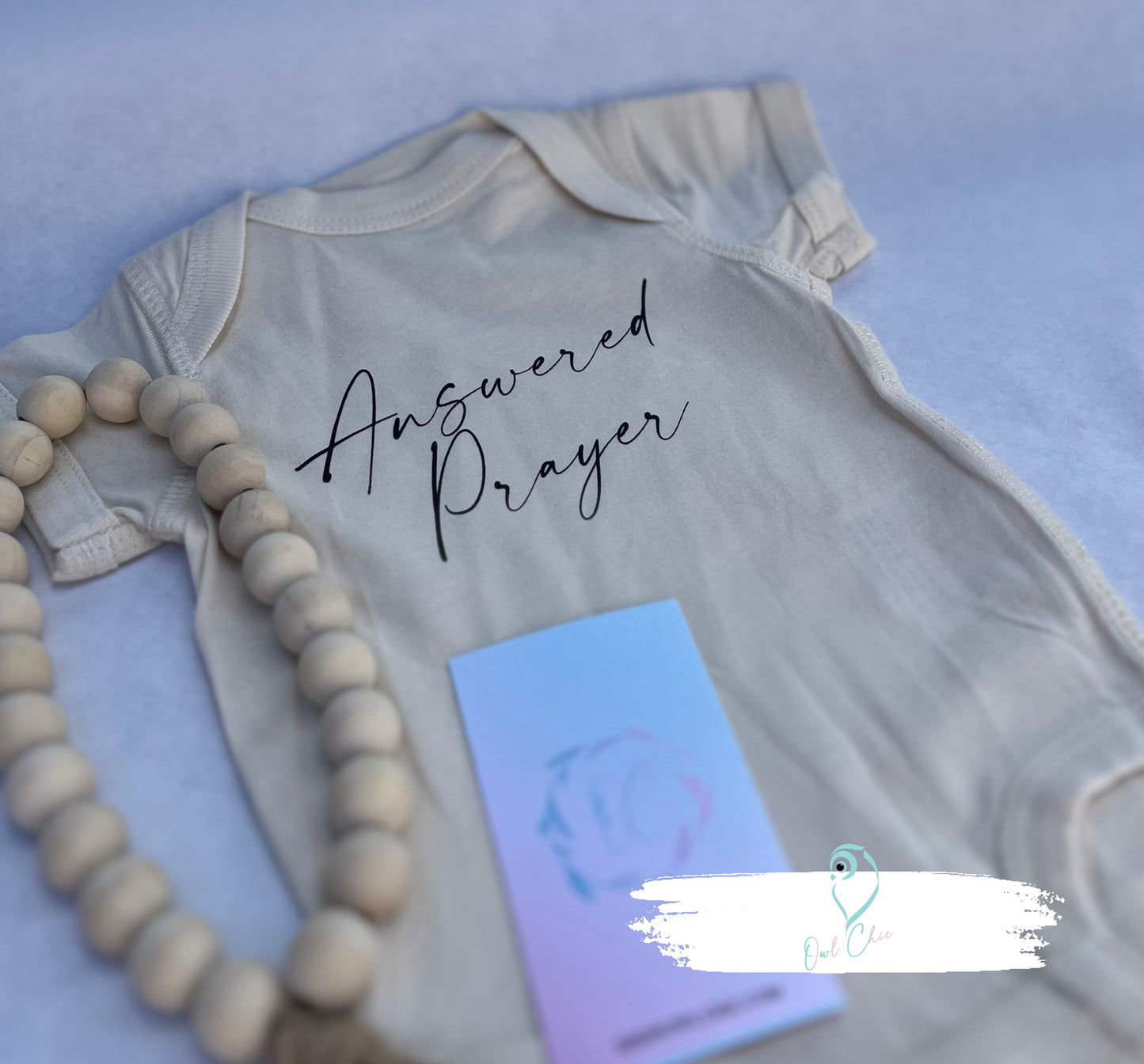 Answered Prayer Bodysuit | Gender Neutral Baby Clothing