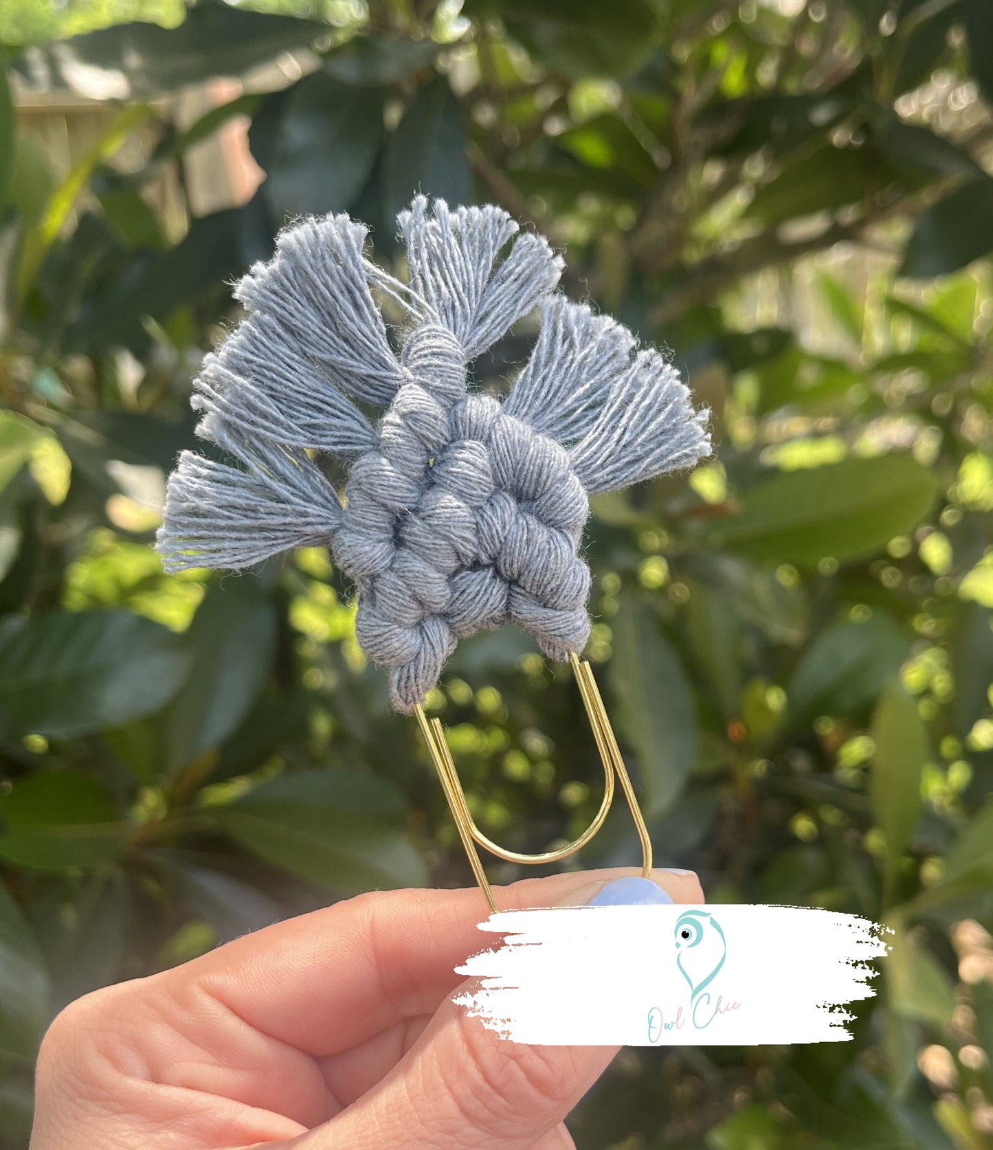 Macramé Mini Bookmark | Handmade Boho Book Lover Gift