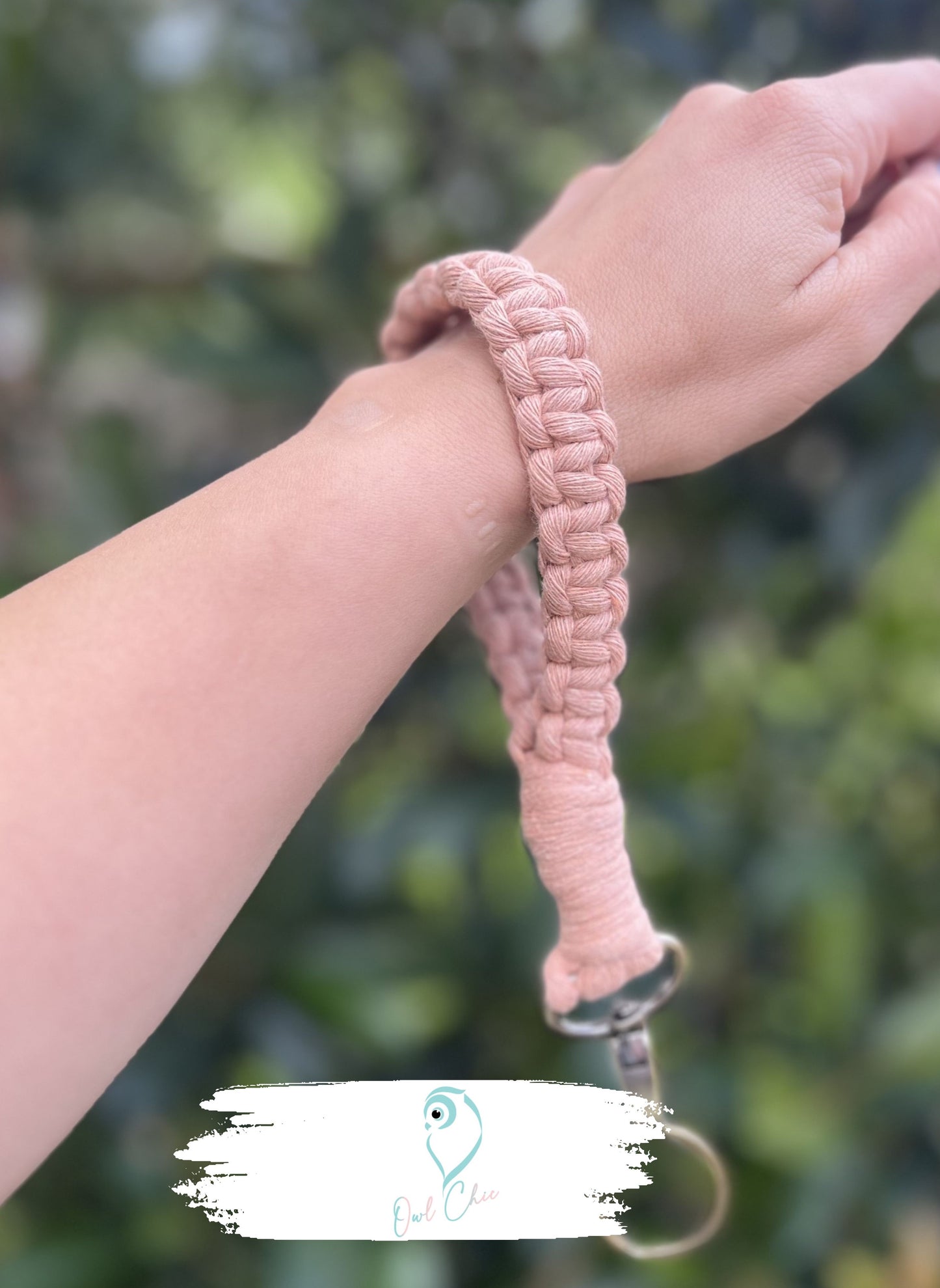 Handmade Macramé Wristlet Keychain | Boho & Stylish