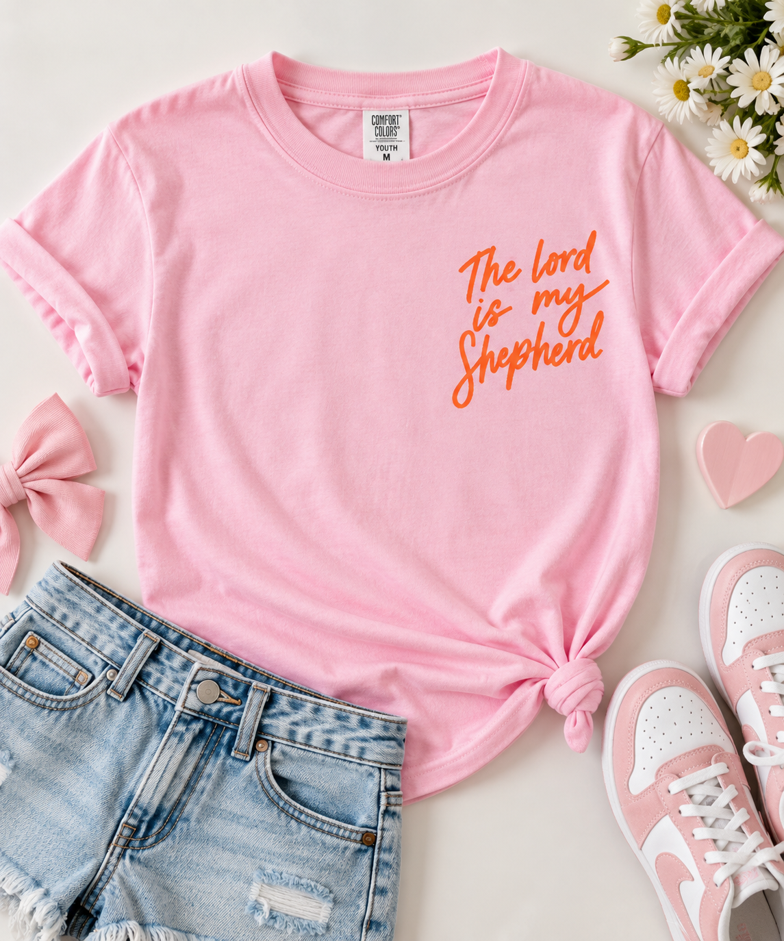 The Lord Is My Shepherd Tee | Christian Kids T-Shirt