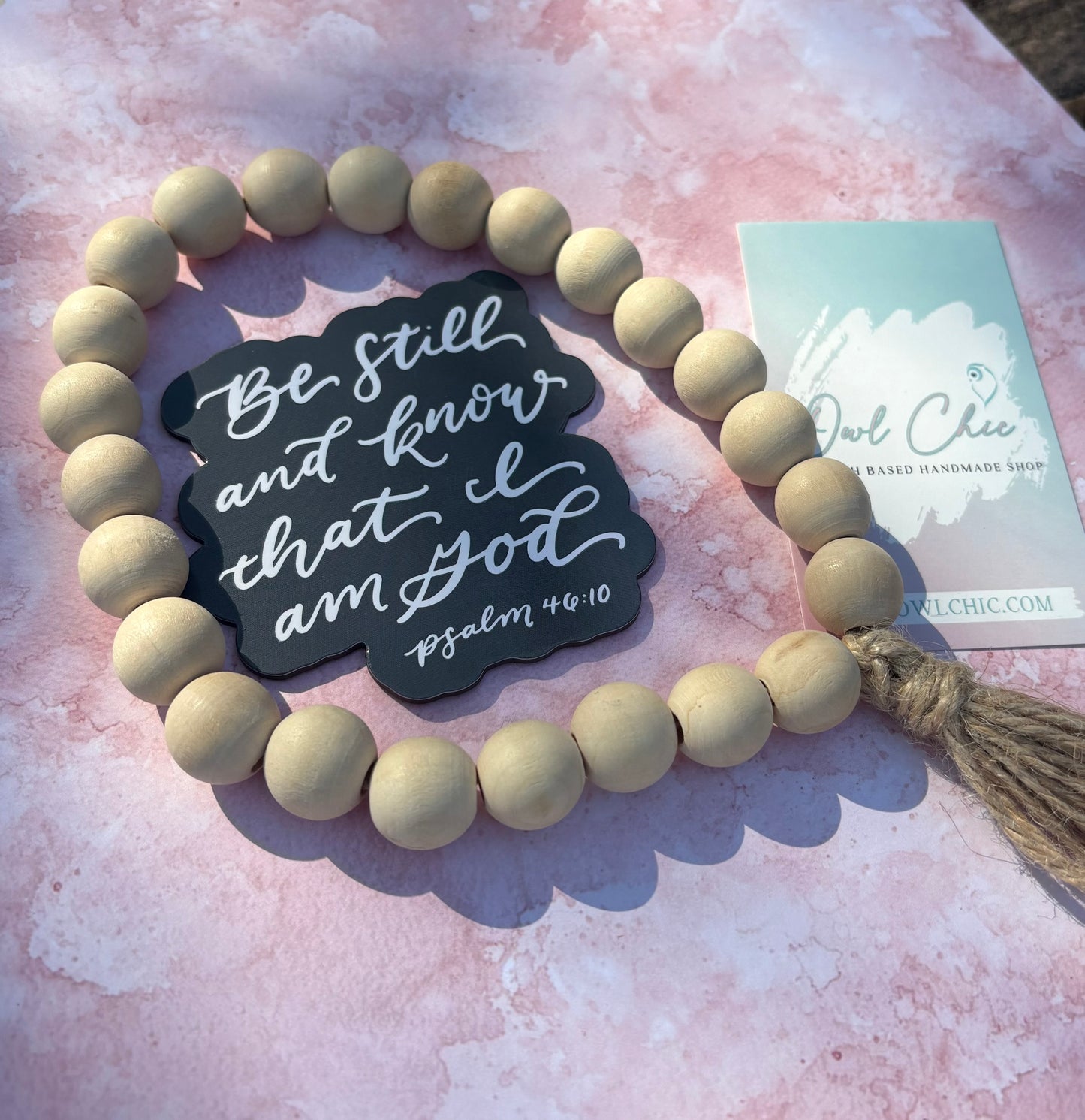 Be Still and Know that I am God Magnet | Psalm 46:10 Christian Scripture Décor