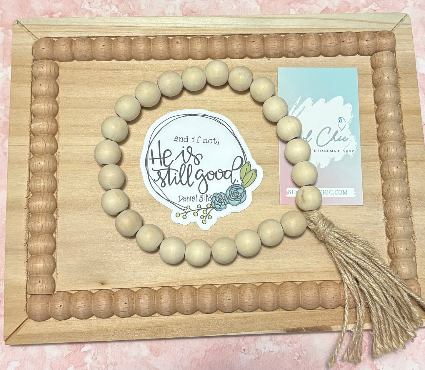 He Is Still Good Sticker | Daniel 3:18 Waterproof Christian Vinyl Decal