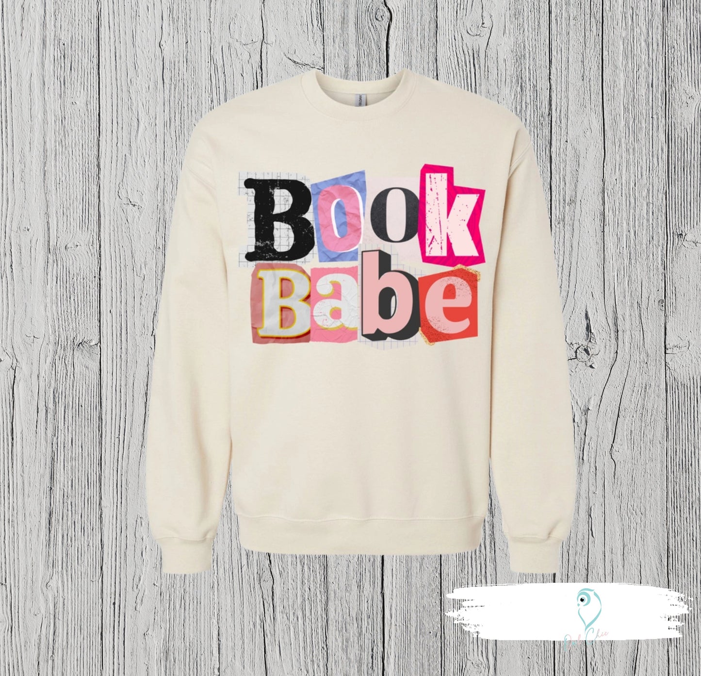 Book Babe Sweatshirt | Cute Book Lover Graphic Crewneck | Cozy Aesthetic Reading Apparel