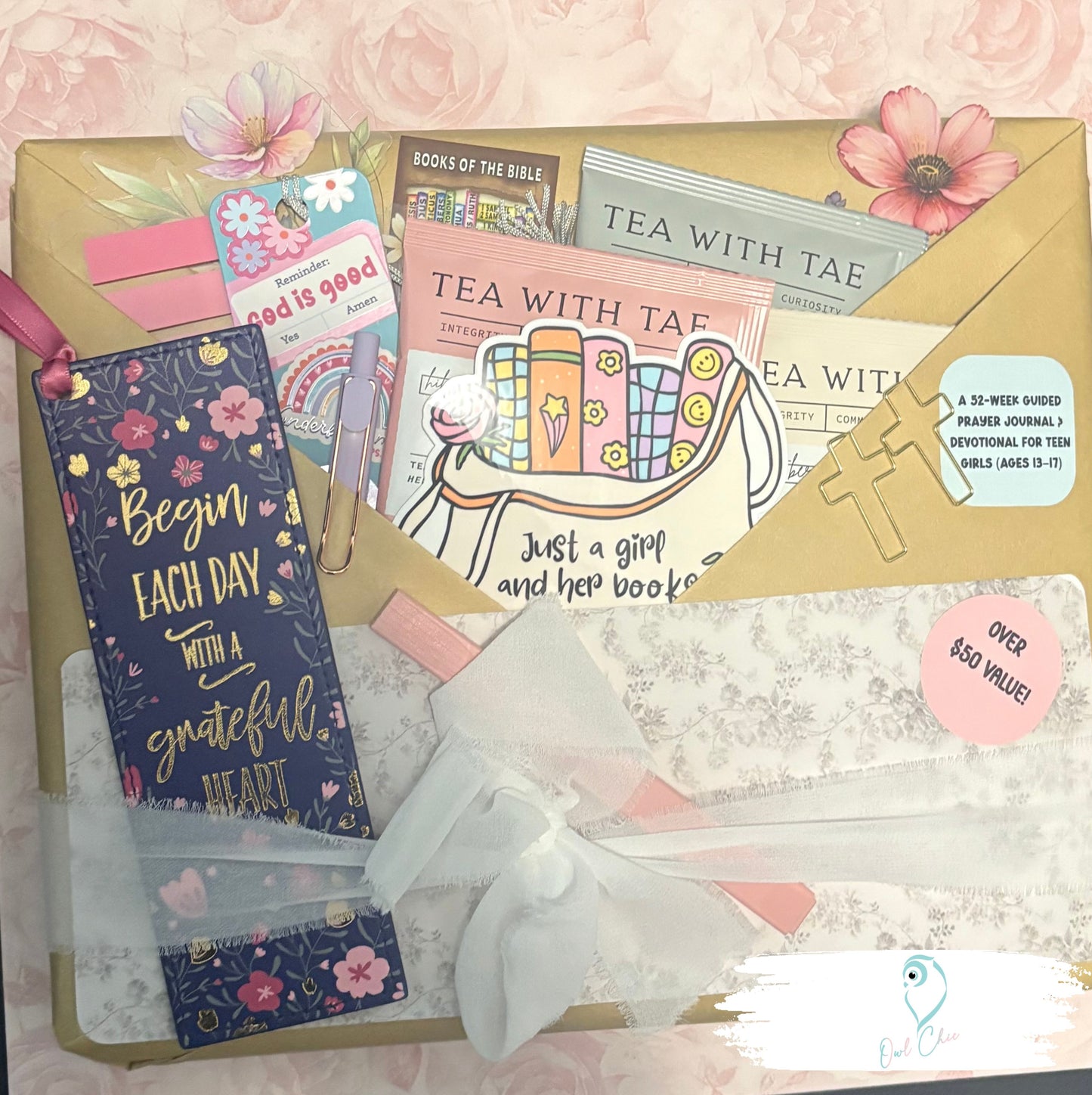 Blind Date with a Journal for Teen Girls| 52-Week Guided Prayer Devotional Gift | Unique Christian Gift