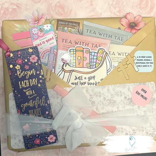 Blind Date with a Journal for Teen Girls| 52-Week Guided Prayer Devotional Gift | Unique Christian Gift