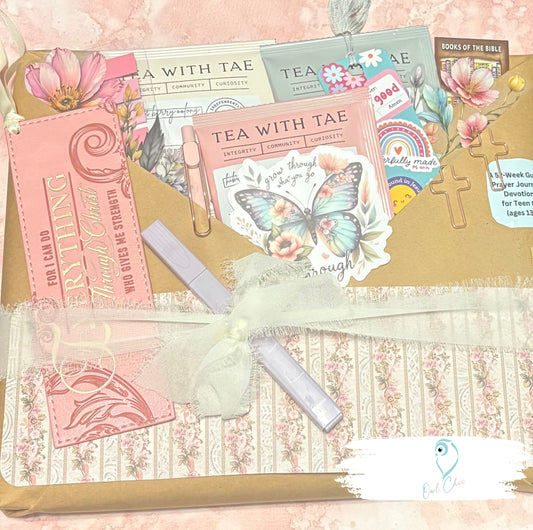 Blind Date with a Journal for Teen Girls| 52-Week Guided Prayer Devotional Gift | Unique Christian Gift