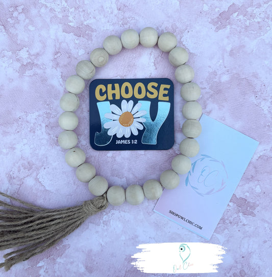 Joy Comes in the Morning Magnet | Psalm 30:5 Christian Décor