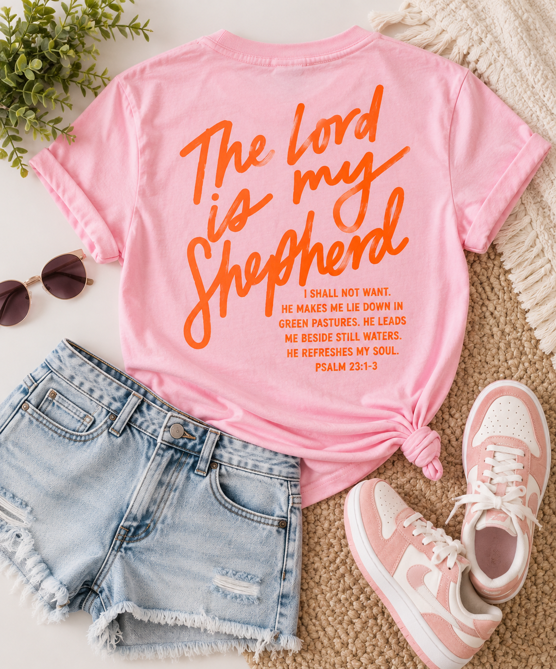 The Lord Is My Shepherd Tee | Christian Kids T-Shirt