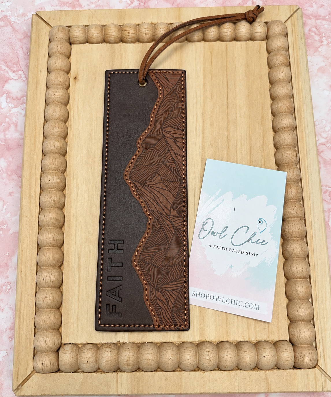 Faith Can Move Mountains Bookmark | Matthew 17:20 Christian Bookmark