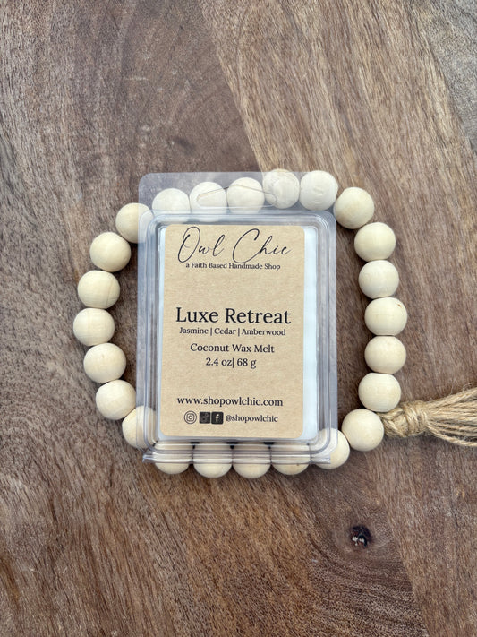 Luxe Retreat Wax Melt | Hand-Poured in Texas
