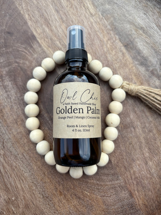 Golden Palm Room Spray | Orange, Mango & Coconut Milk
