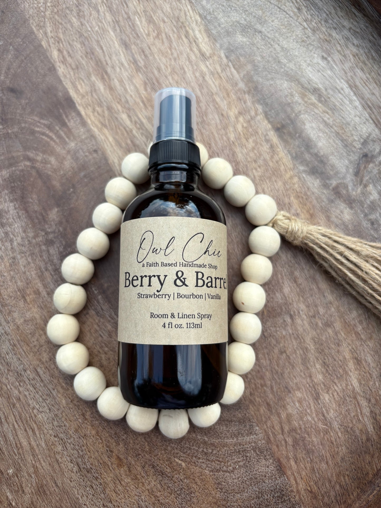 Berry & Barrel Room Spray | Strawberry, Bourbon & Vanilla