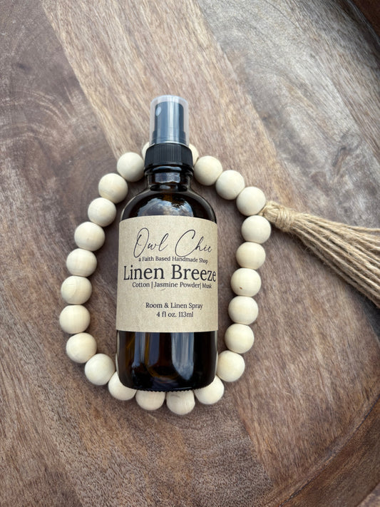 Linen Breeze Room Spray | Cotton, Jasmine & Musk