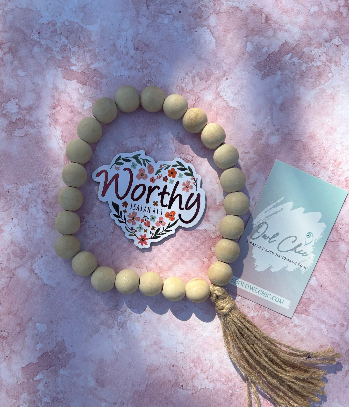 Worthy Magnet | Isaiah 43:1 Christian Scripture Décor