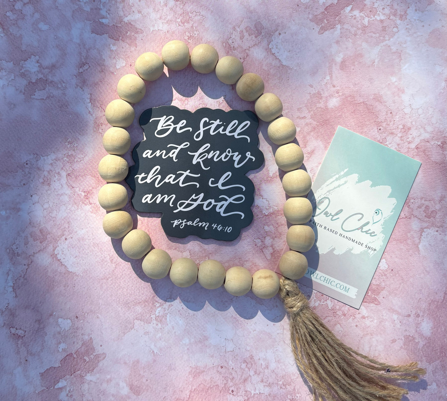 Be Still and Know that I am God Magnet | Psalm 46:10 Christian Scripture Décor