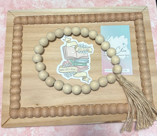 Just a Girl Who Loves Books Sticker | Waterproof Vinyl Book Lover Decal