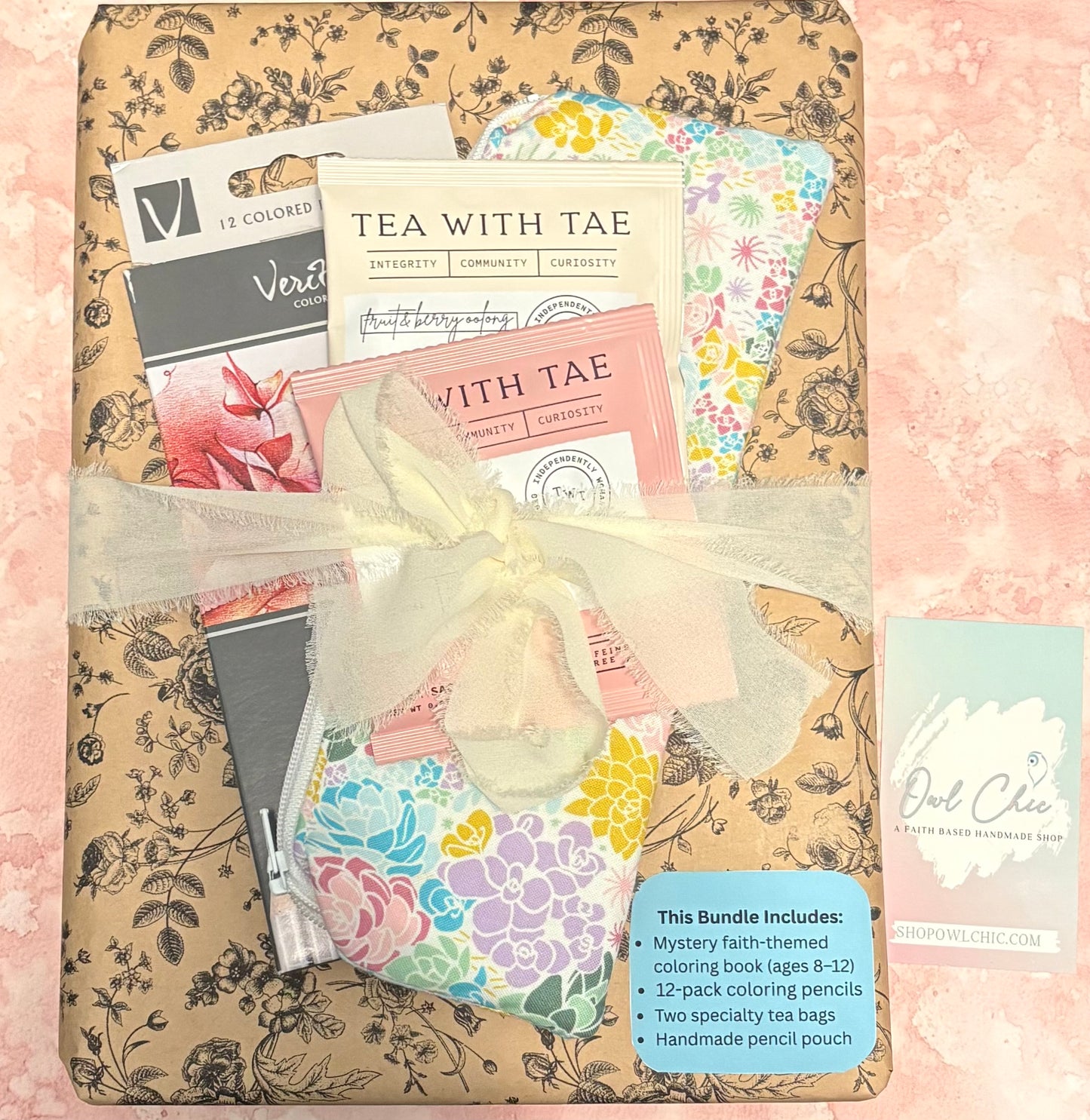 Blind Date with a Coloring Book for girls | Mystery Coloring Book + Supplies